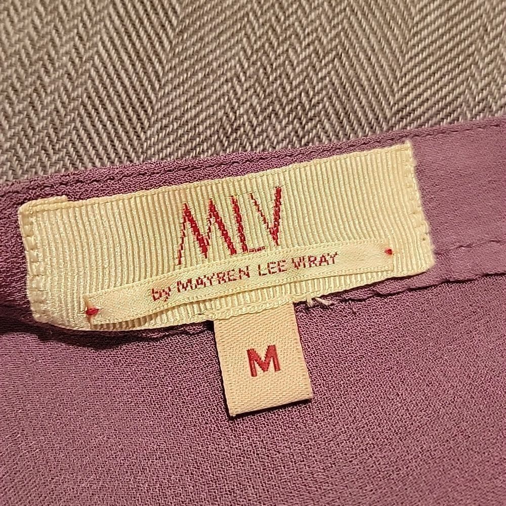 MLV purple sequin top sz M - Picture 8 of 10